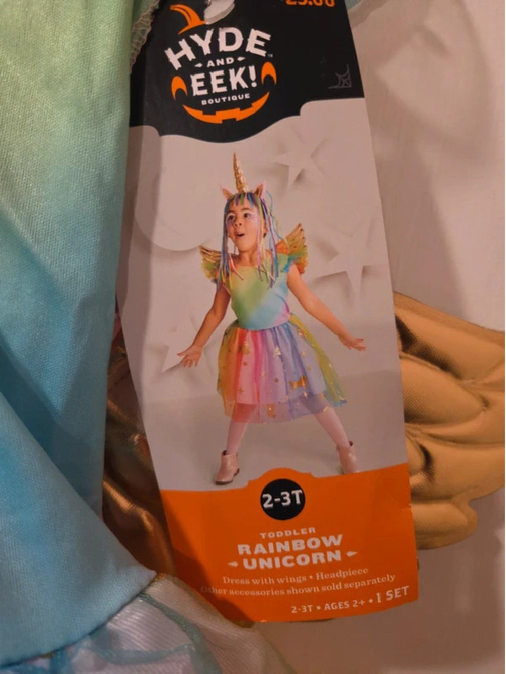 Rainbow unicorn 2t/3t